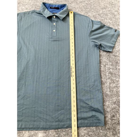 Nike Tiger Woods Polo Mens XL Golf Fitdry Green Preppy - Picture 5 of 6